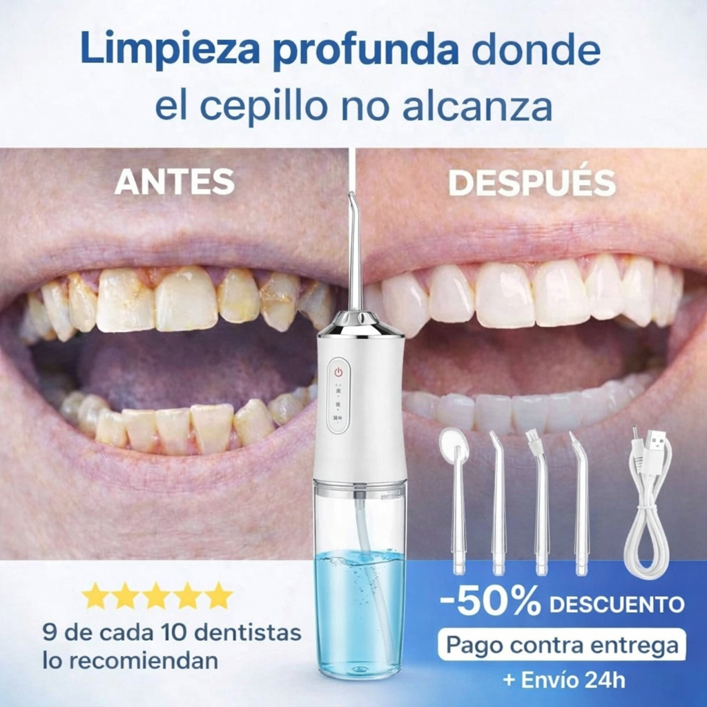 Solución para encías sensibles y limpieza profunda EncíaCalm™