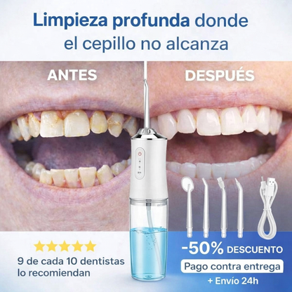 Solución para encías sensibles y limpieza profunda EncíaCalm™