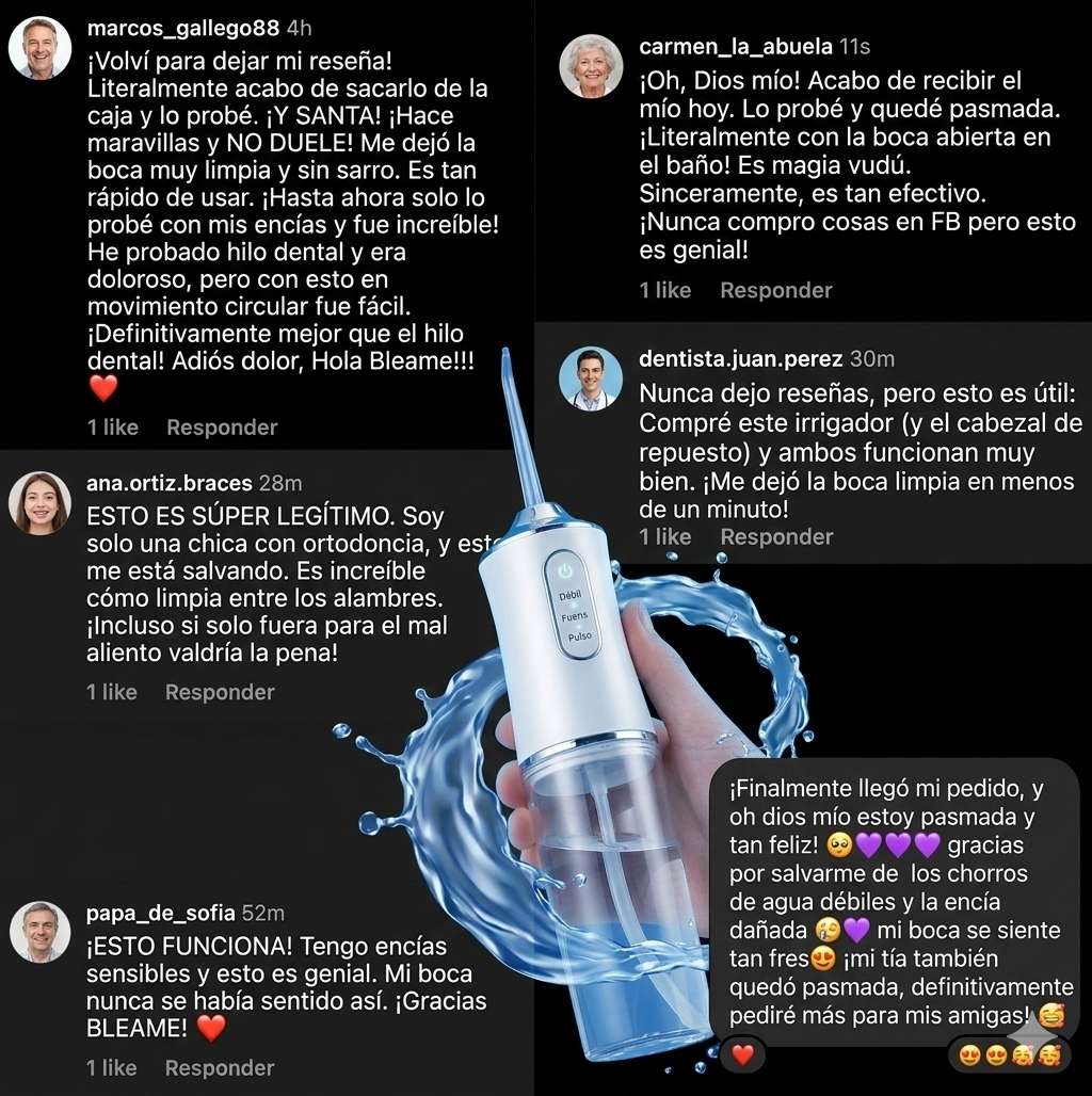 Solución para encías sensibles y limpieza profunda EncíaCalm™