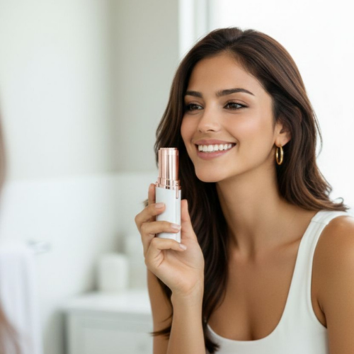 Elimina el vello facial al instante sin dolor, sin irritación y sin que vuelva más grueso